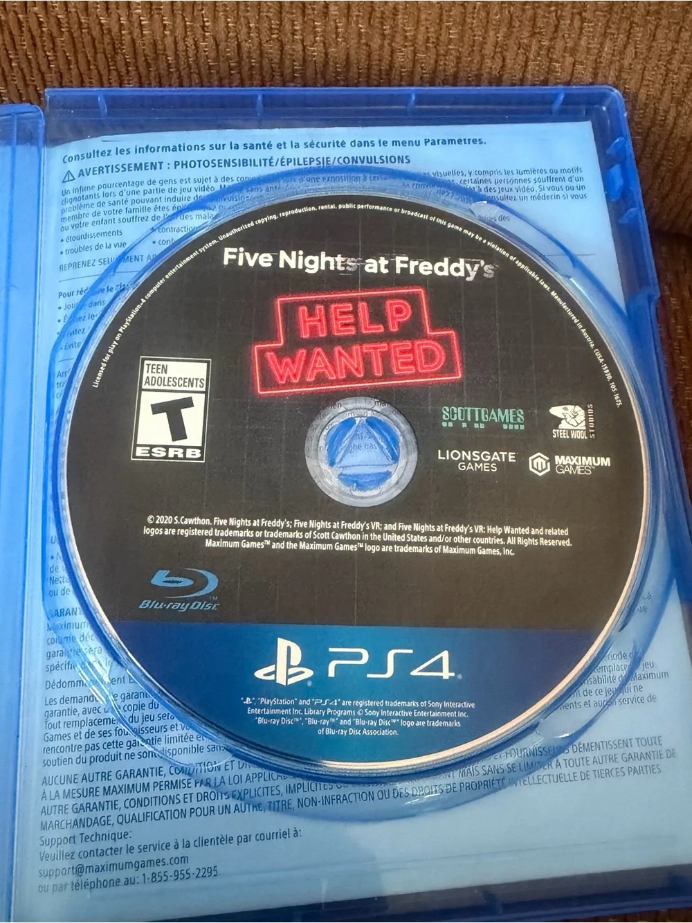 PS4 Games: Among Us, FNAF Help Wanted, Demon Slayer